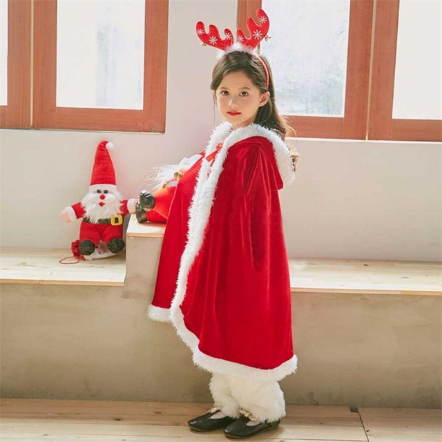 サンタクロース ローブ 女の子 サンタ 衣装 子供 クリスマス